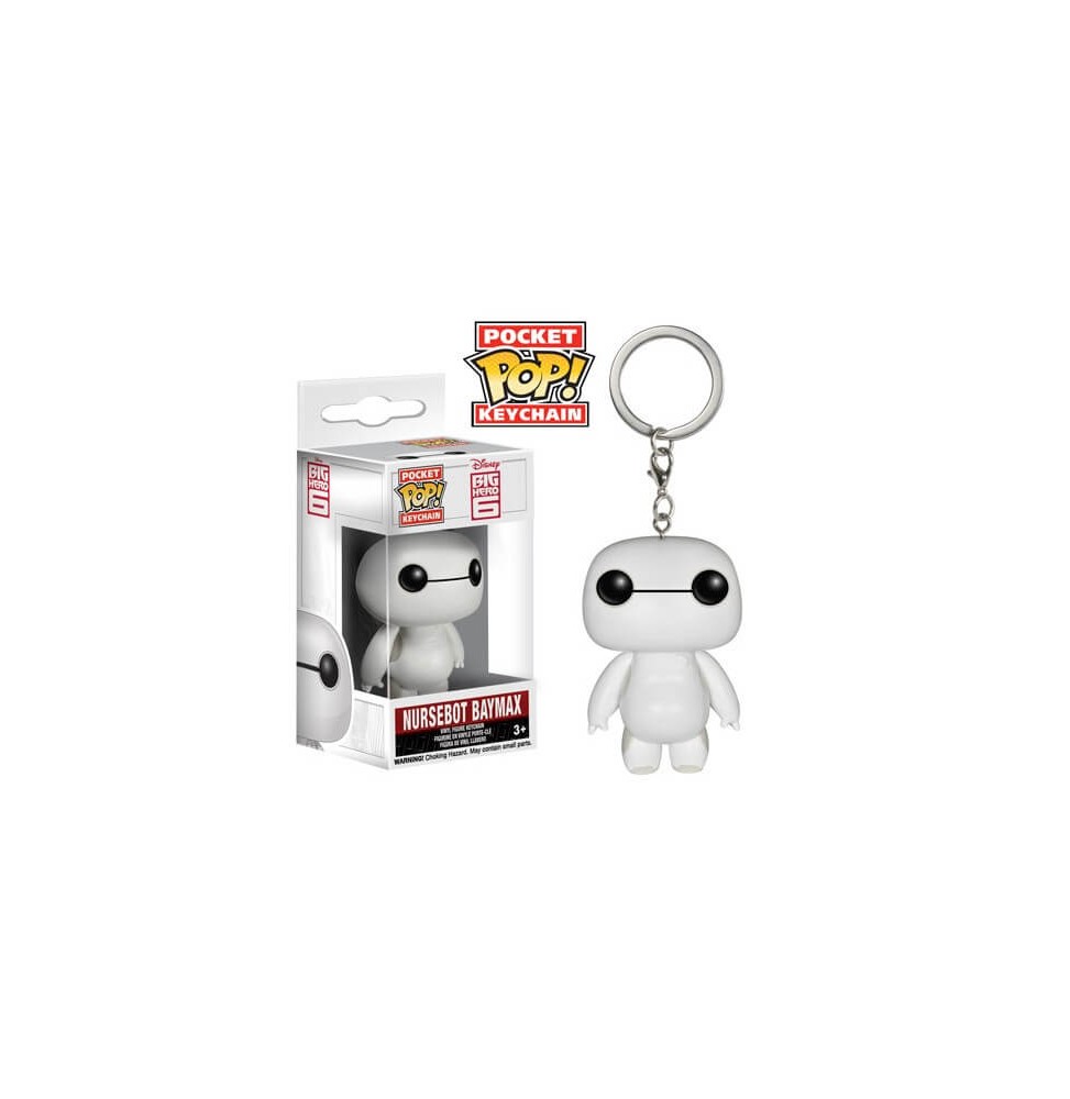 Porte Clé Disney Big Hero 6 - Baymax Nurse Pocket Pop 4cm