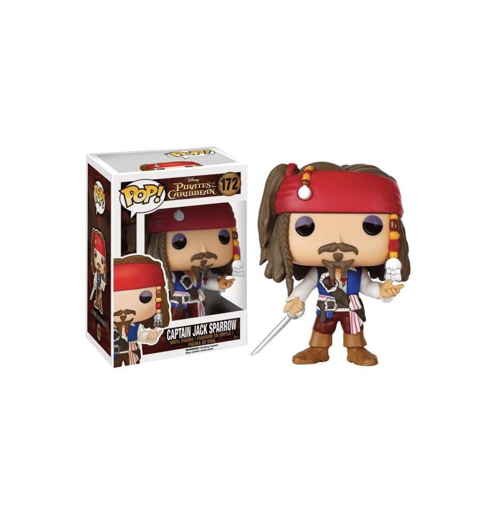 Figurine Disney Pirates des Caraibes - Captain Jack Sparrow Pop 10cm