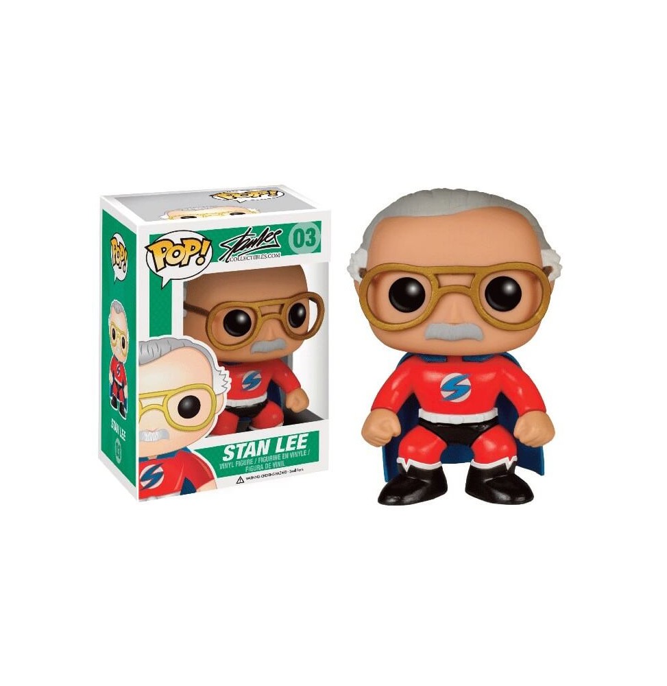 Figurine Marvel - Stan Lee SuperHero Pop 10cm