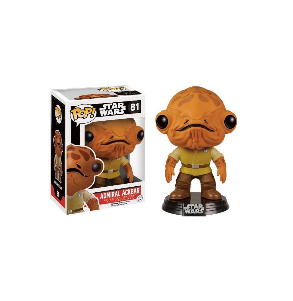 Figurine Star Wars Episode 7 - Admiral Ackbar Pop 10cm