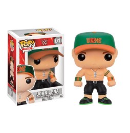 Figurine WWE - John Cena Green Cap Pop 10cm