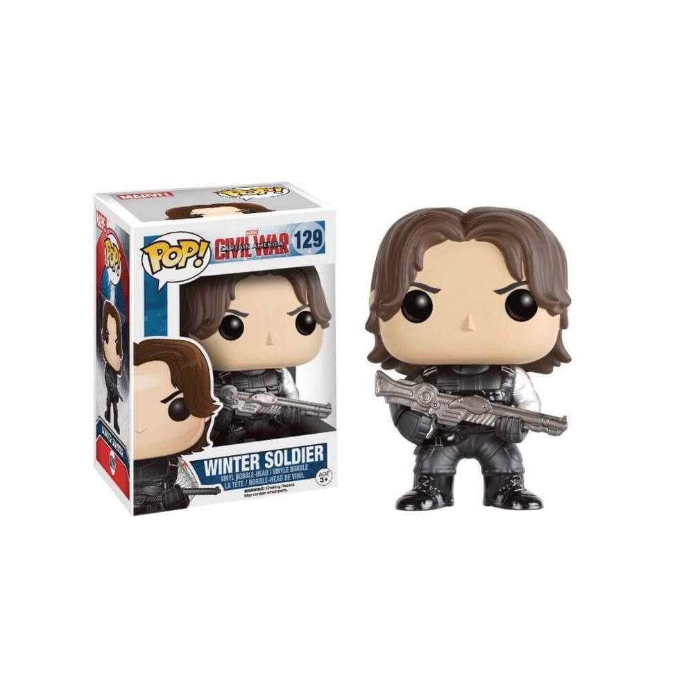 Figurine Captain America - Civil War - Winter Soldier Pop 10cm