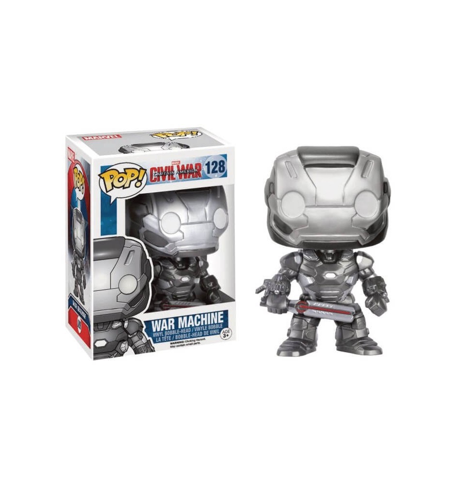 Figurine Captain America - Civil War - War Machine Pop 10cm