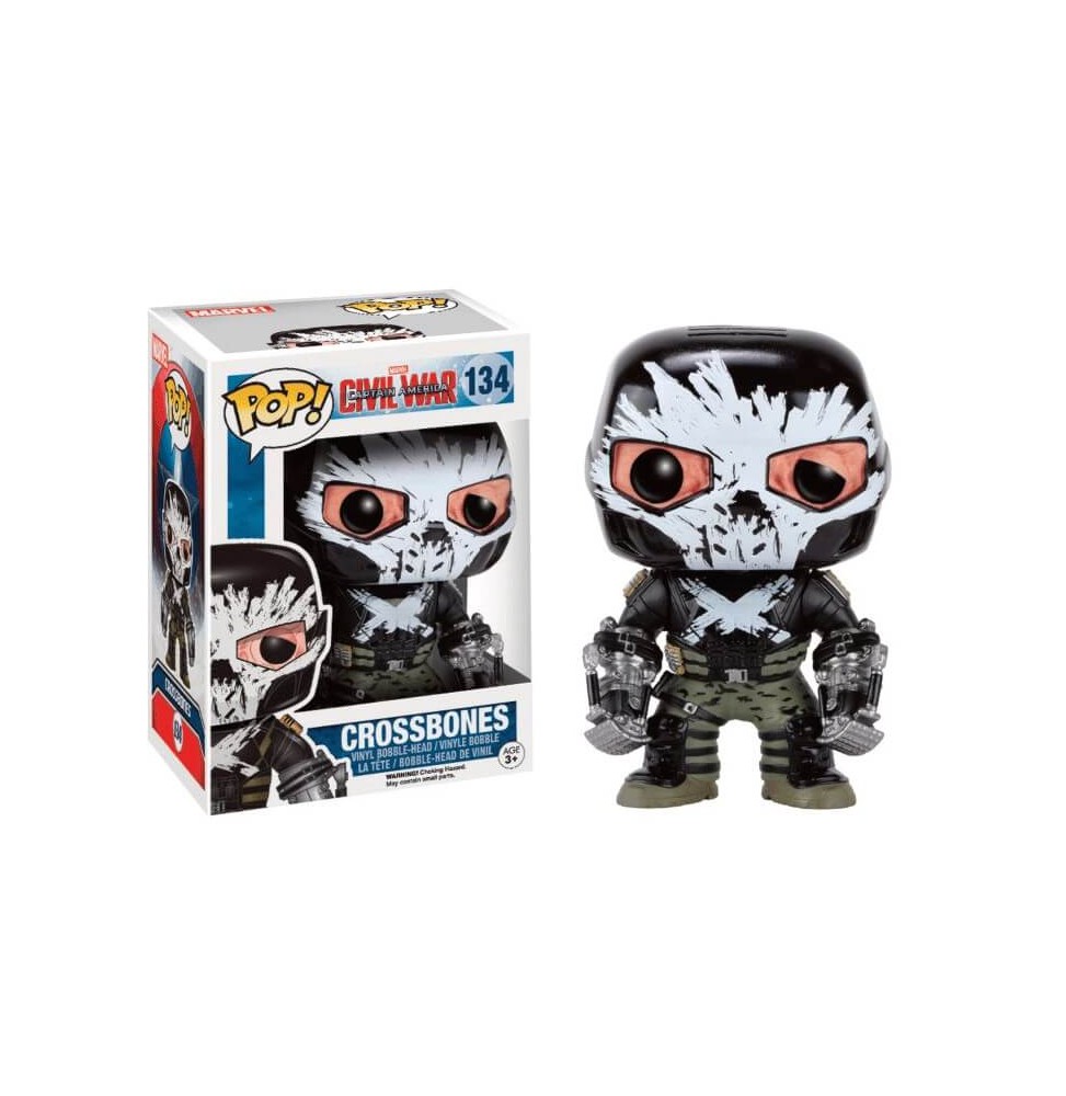 Figurine Captain America - Civil War - Crossbones Pop 10cm