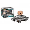 Figurine Fast and Furious - Dom Toretto & Dodge Charger Pop Rides 15cm
