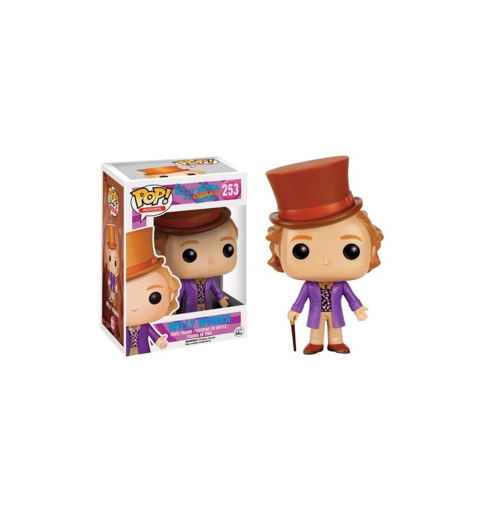 Figurine Charlie et la Chocolaterie - Willy Wonka Pop 10cm