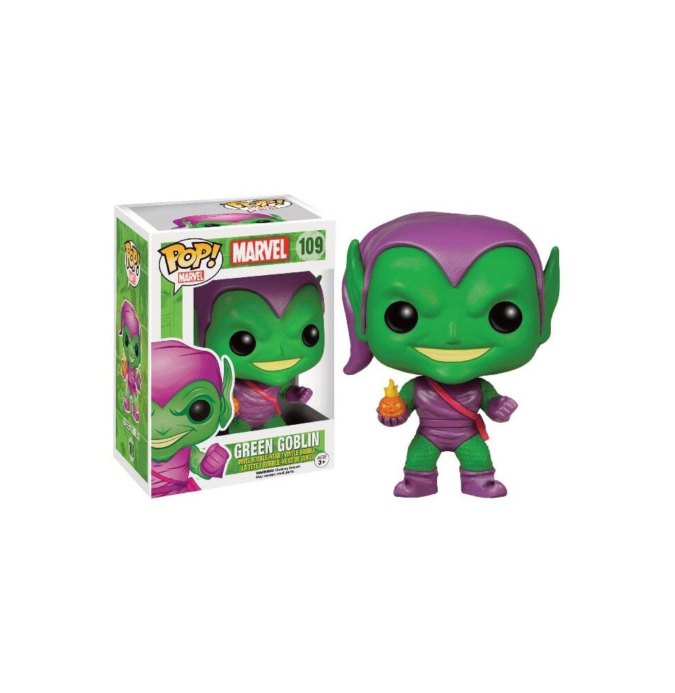 Figurine Disney Marvel - Green Goblin Exclu Pop 10cm