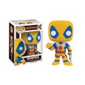 Figurine Marvel - Deadpool Yellow Costum Exclu Pop 10cm