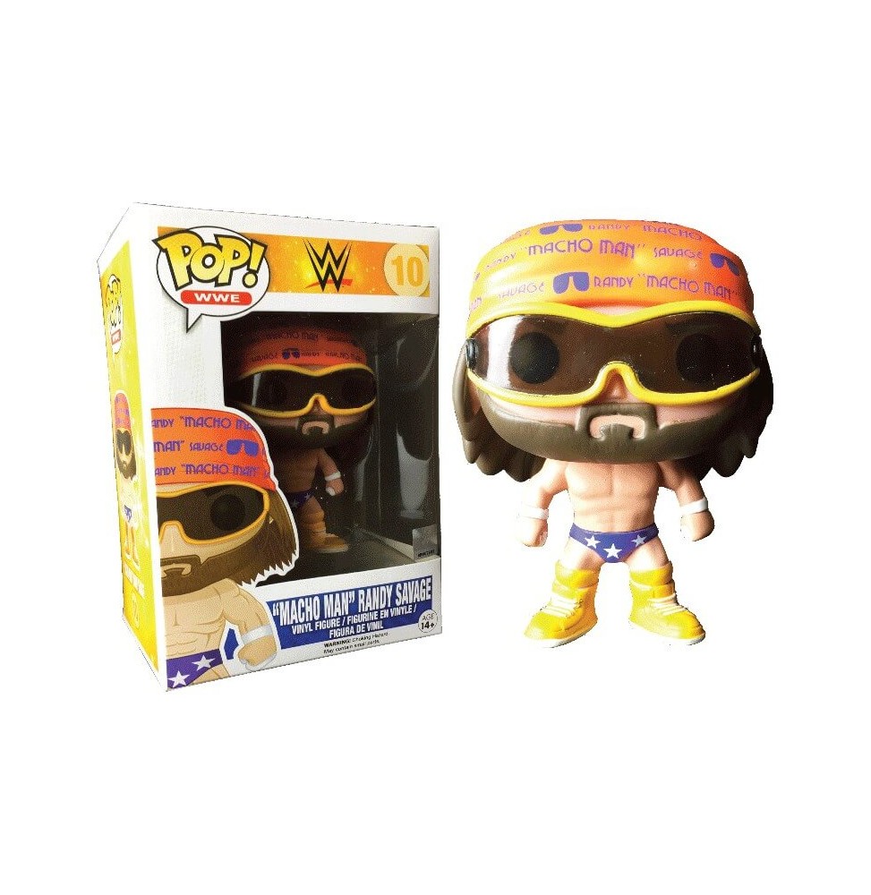 Figurine WWE - Randy Savage as Macho Man Exclu Pop 10cm