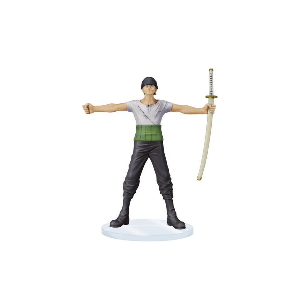 Figurine One Piece - Roronoa Zoro Dramatic Showcase Vol01 13cm