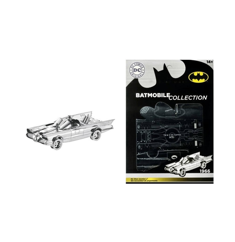 Puzzle Batman - Metal Giant Batmobile 3D 1966 25cm