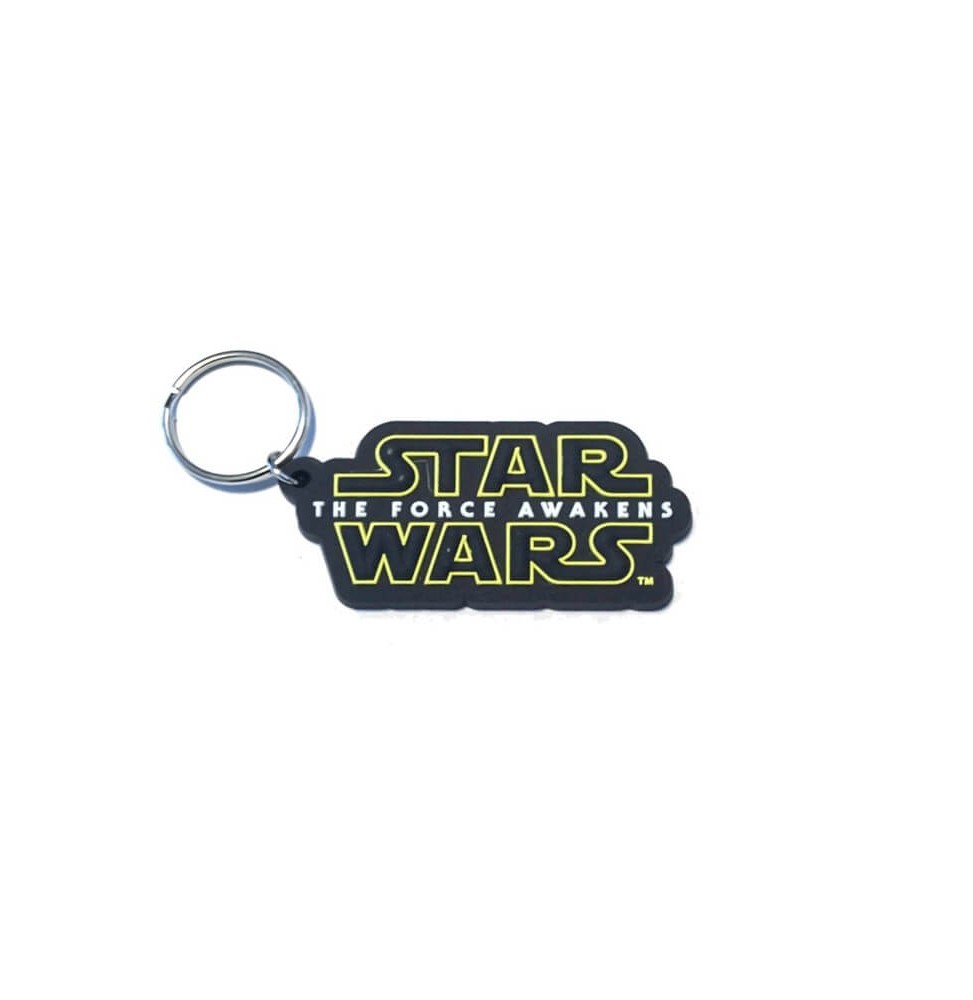 Porte Clé Star Wars - Logo Force Awakens Gomme