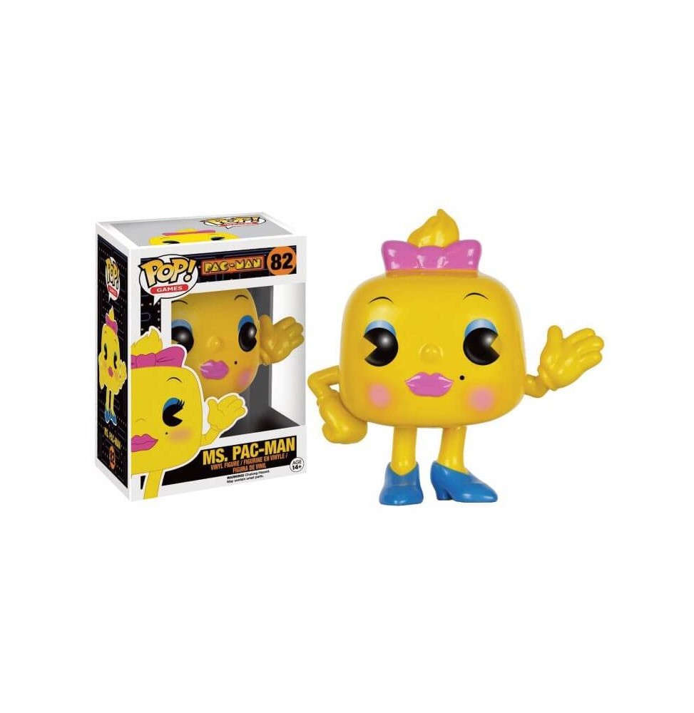 Figurine Pac-Man - Miss Pac-Man Pop 10cm