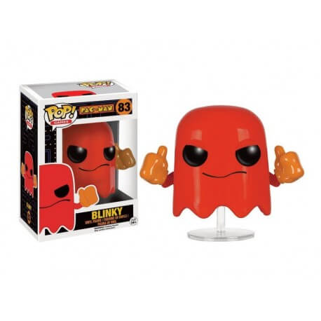Figurine Pac-Man - Blinky Red Phantom Pop 10cm