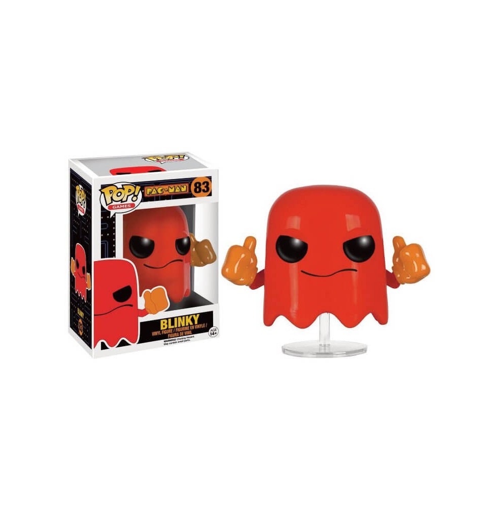 Figurine Pac-Man - Blinky Red Phantom Pop 10cm