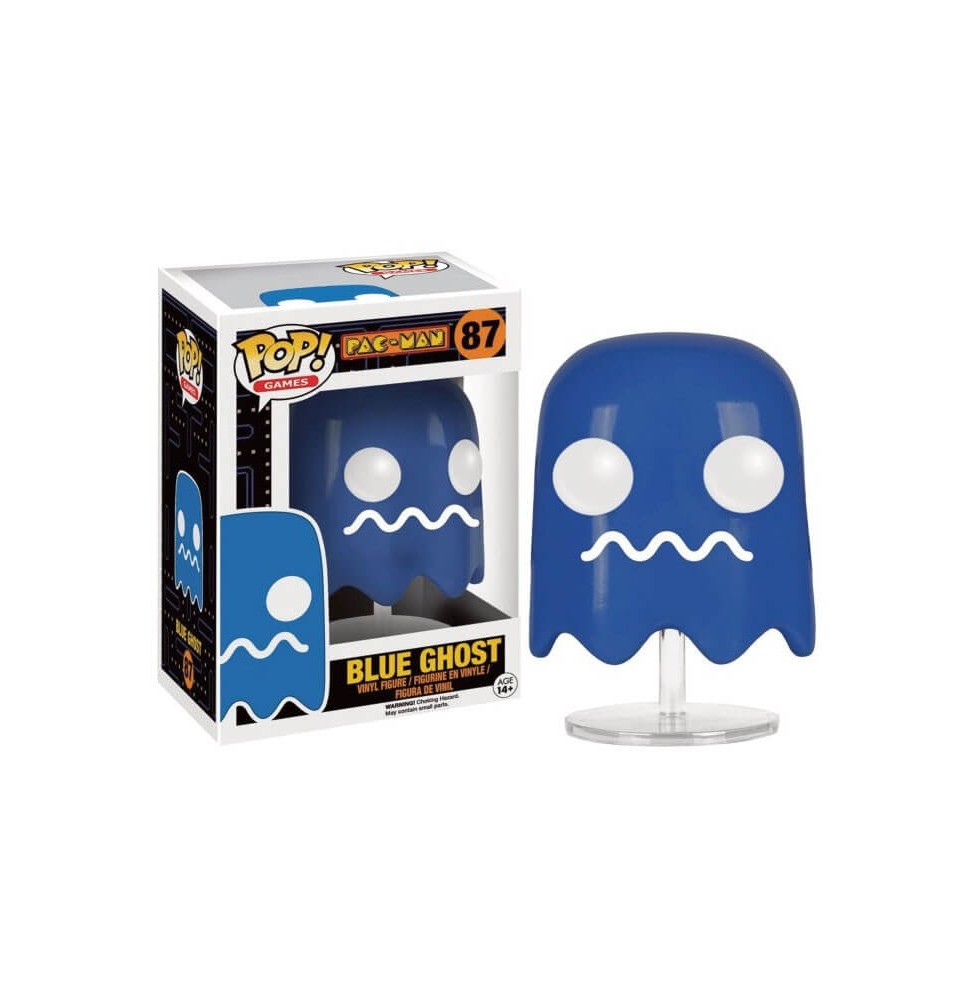 Figurine Pac-Man - Blue Ghost Pop 10cm