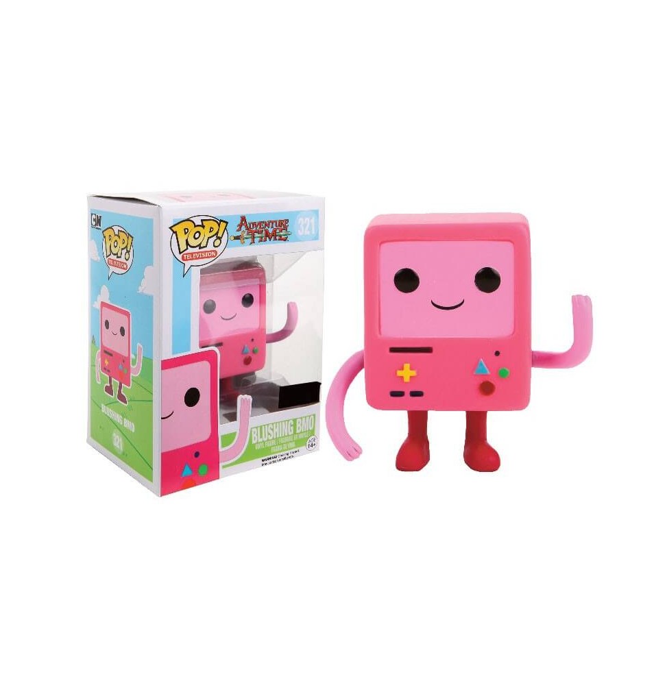 Figurine Adventure Time - Bmo Pink version Exclu Pop 10cm