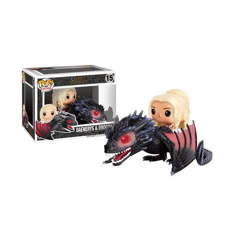 Figurine Game Of Thrones - Daenerys & Drogon Pop Rides 18cm