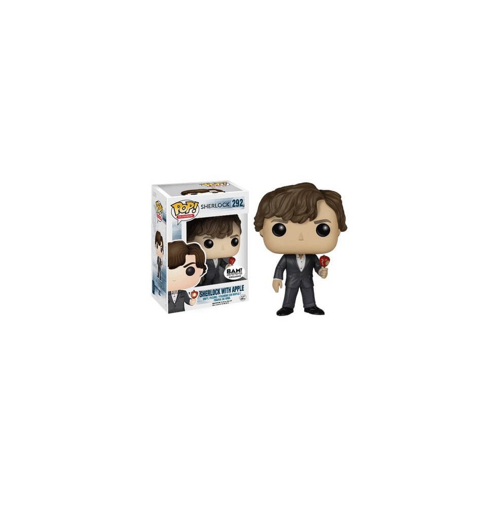 Figurine Sherlock - Sherlock avec sa pomme Exclu Pop 10cm