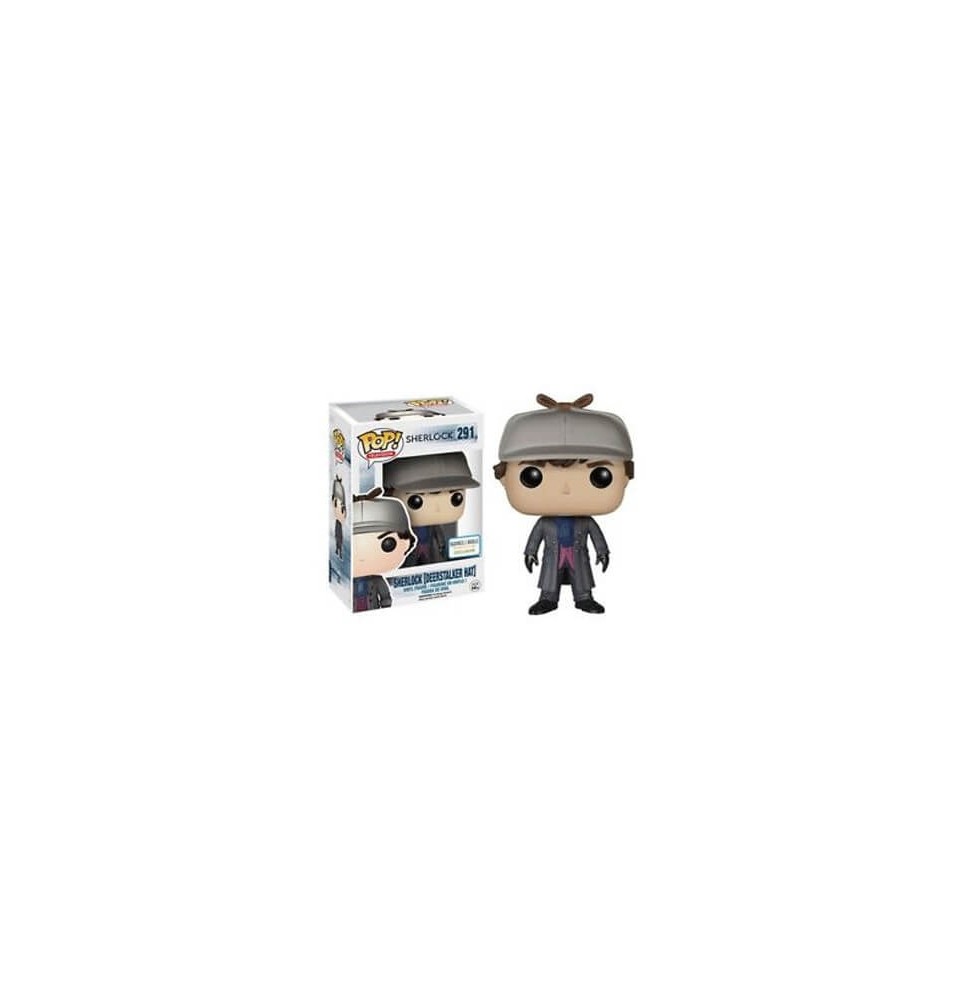 Figurine Sherlock - Sherlock avec casquette de détective Exclu Pop 10cm