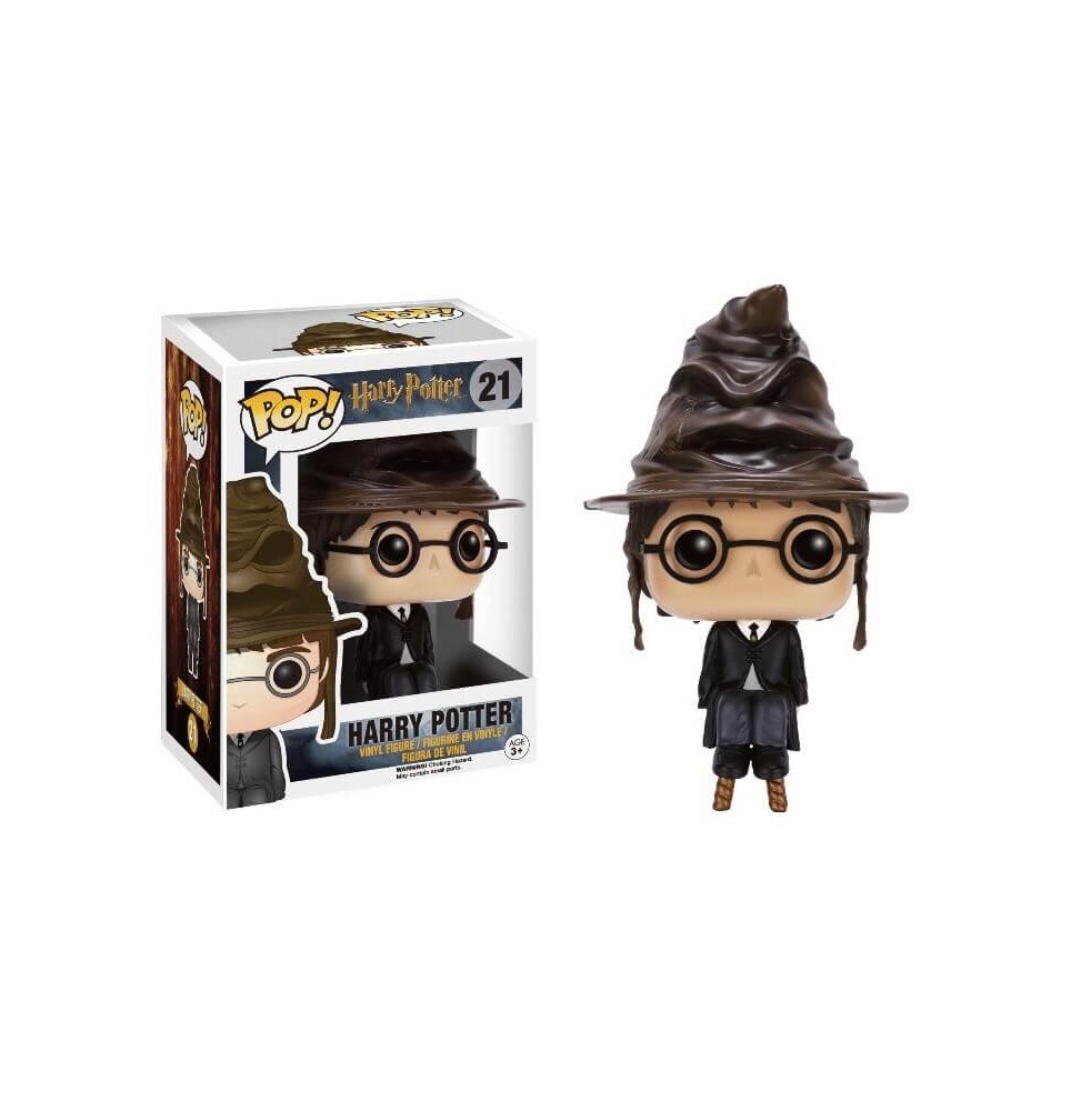 Figurine Harry Potter - Harry Potter Choixpeau Exclu Pop 10cm