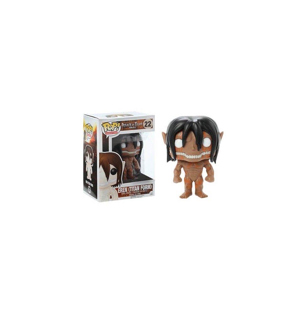 Figurine Attaque des Titans - Eren Titan Rage Exclu Pop 10cm