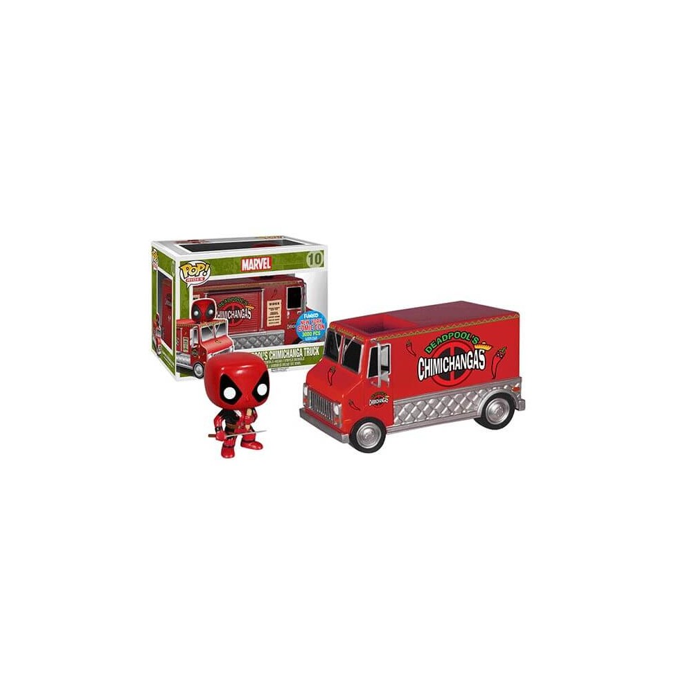 Figurine Marvel - Deadpool Chimichanga Truck Exclu NYCC 2015 Pop 12cm