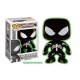 Figurine Marvel - Spider-Man Black suit Glow in the Dark Exclu Pop 10cm