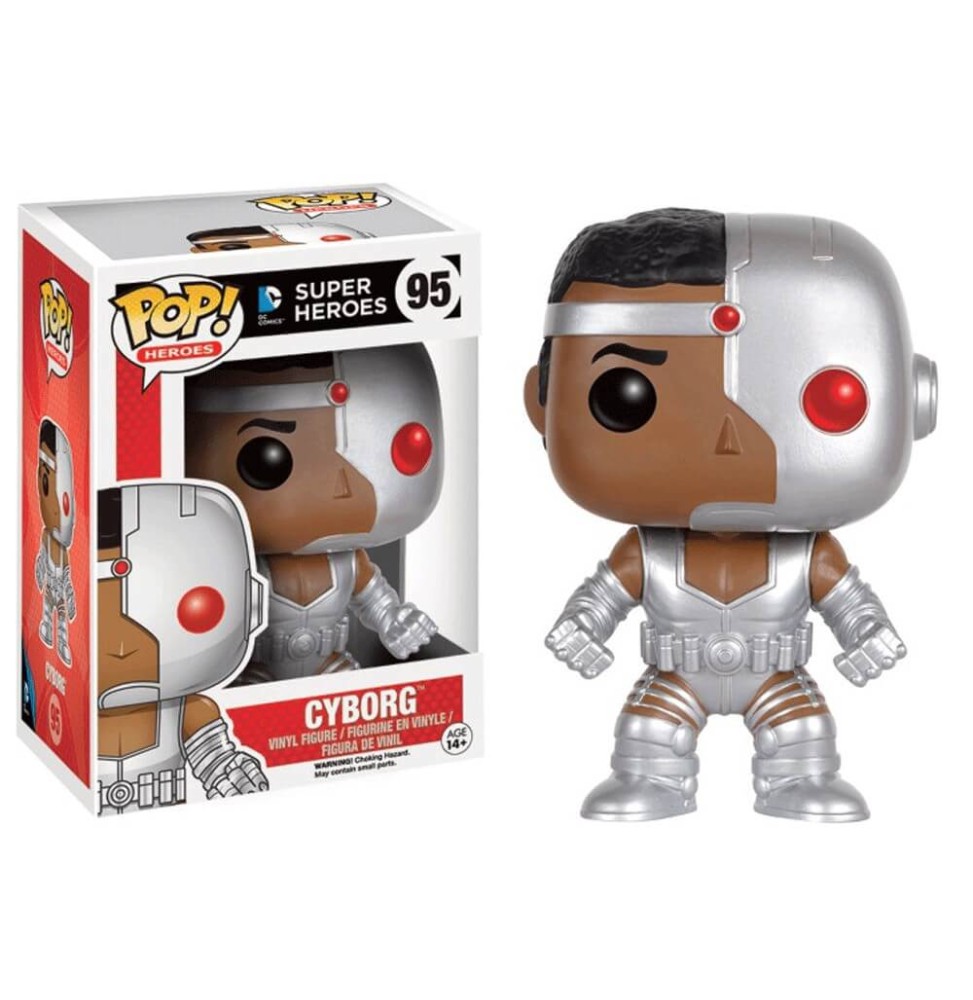 Figurine DC Heroes - Cyborg Pop 10cm