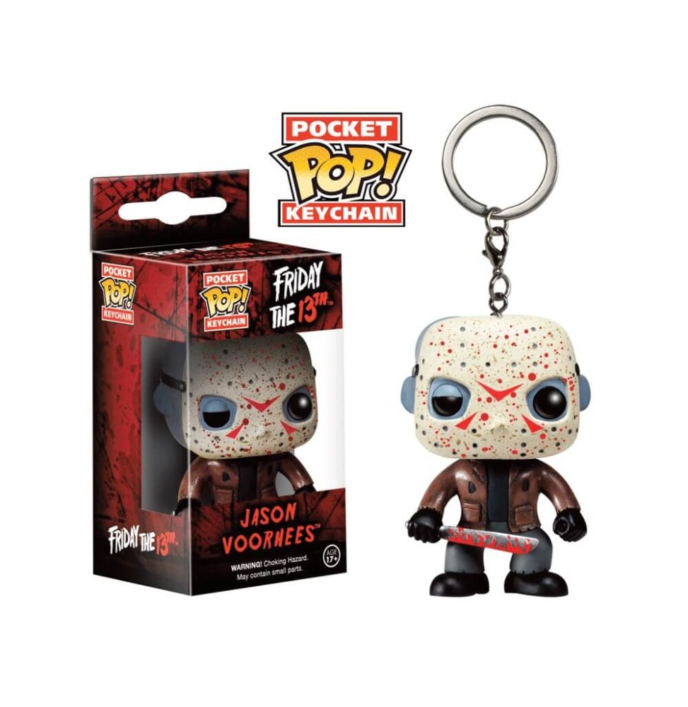 Porte Clé Jason Voorhees - Jason Blood Splatter Pocket Pop 4cm