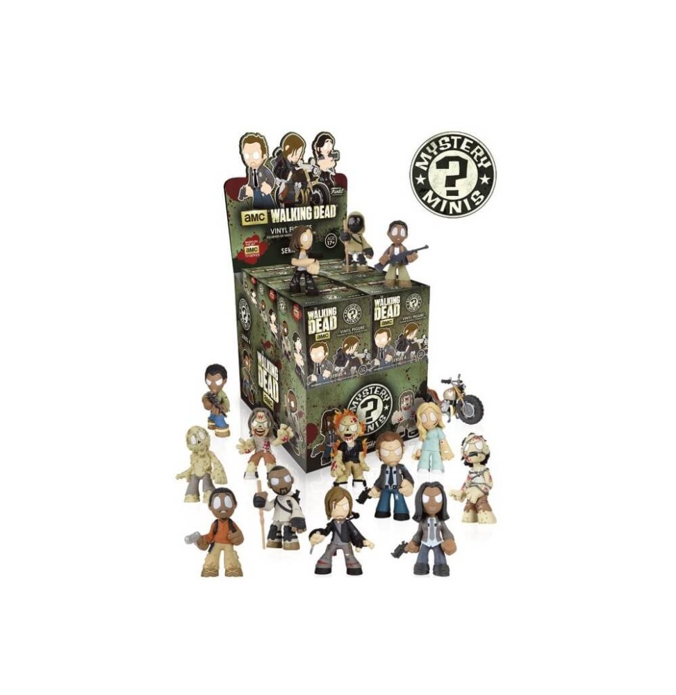 Figurine Walking Dead Mystery Minis serie 4 - 1 boîte au hasard