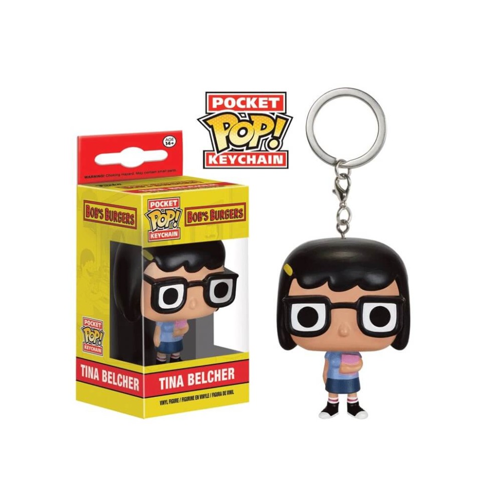 Figurine Bob's Burgers - Tina Belcher Pocket Pop 4cm