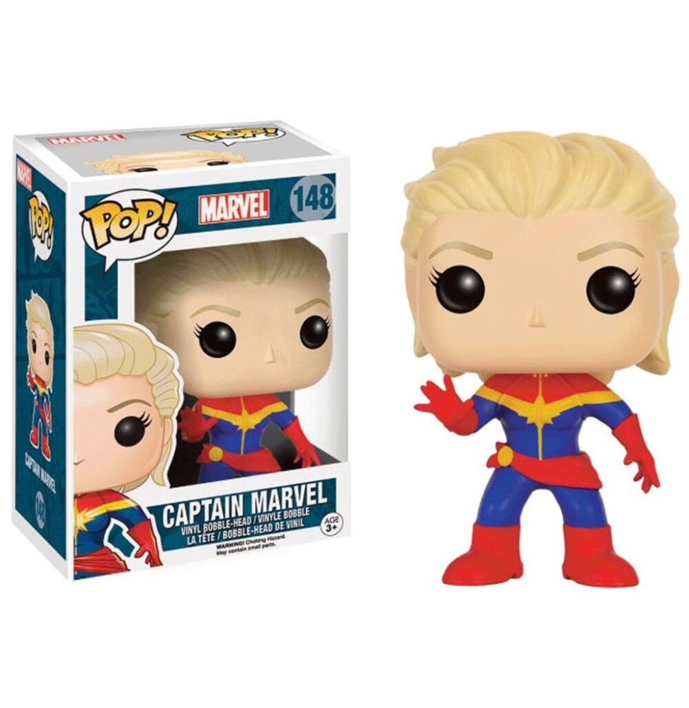 Figurine Marvel - Captain Marvel Pop 10cm