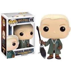Figurine Harry Potter - Draco Malfoy Quidditch Exclu Pop 10cm