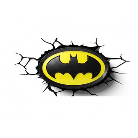 Lampe Murale 3D Deco Light Batman - Logo Batman