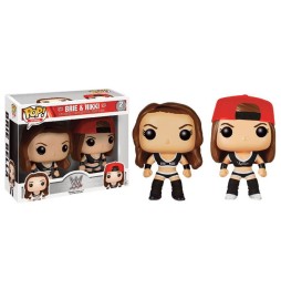 Figurine WWE - Double Pack Brie et Nikki Exclu Pop 10cm