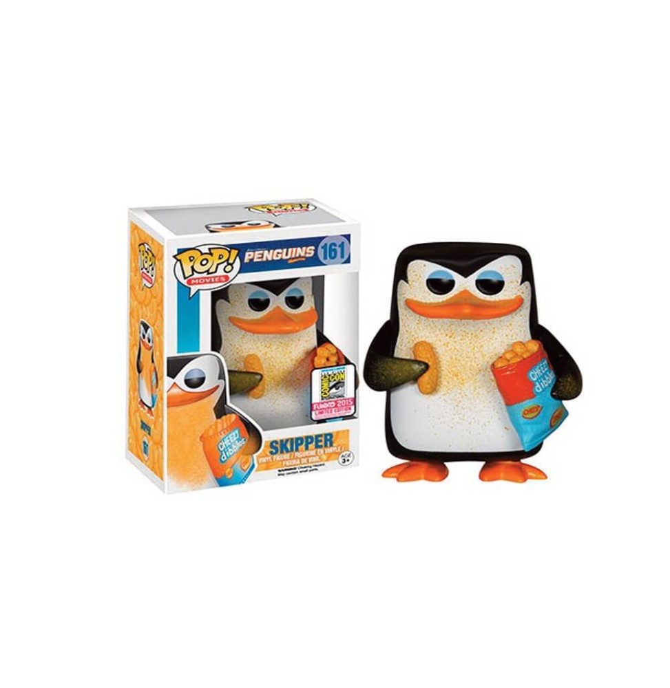 Figurine Les Pingouins de Madagascar - Cheesy Skipper Exclu Pop 10cm