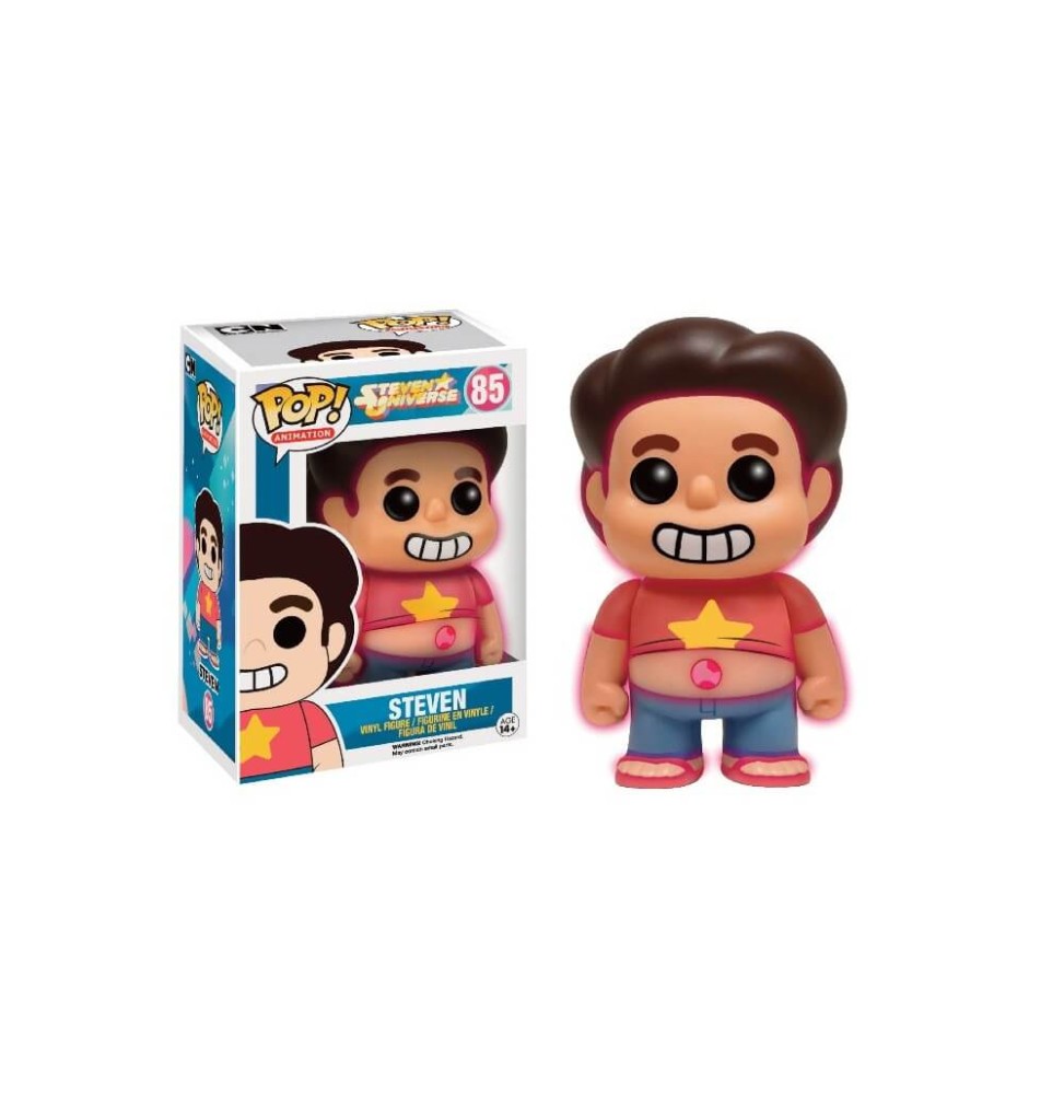 Figurine Steven Universe - Steven Glow In The Dark Exclu Pop 10cm