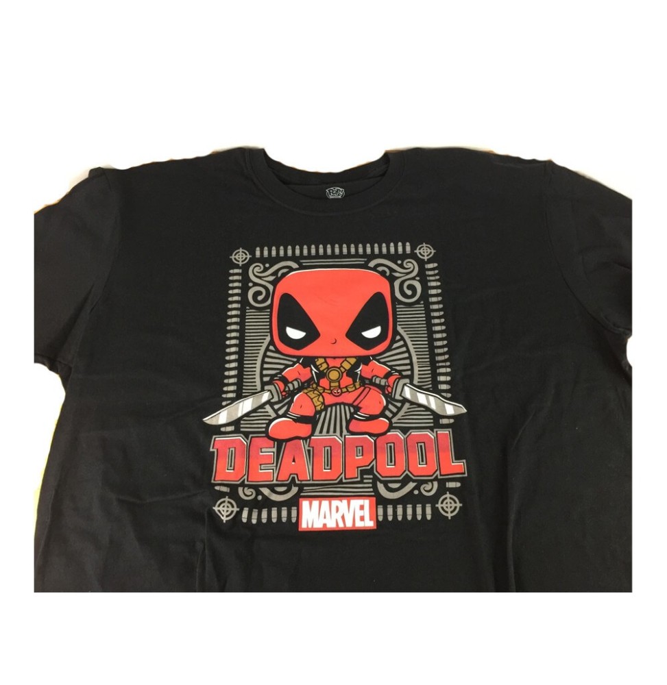 T-Shirt Marvel - Deadpool Red Collector Corps Taille XL