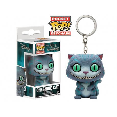Porte Clé Disney - Cheshire Cat Pocket Pop 4cm