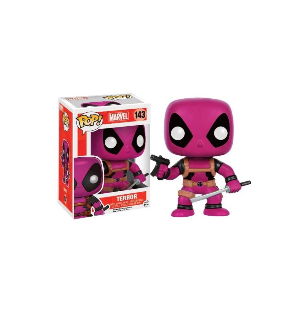 Figurine Marvel - Deadpool Rainbow Terror Purple Exclu Pop 10cm