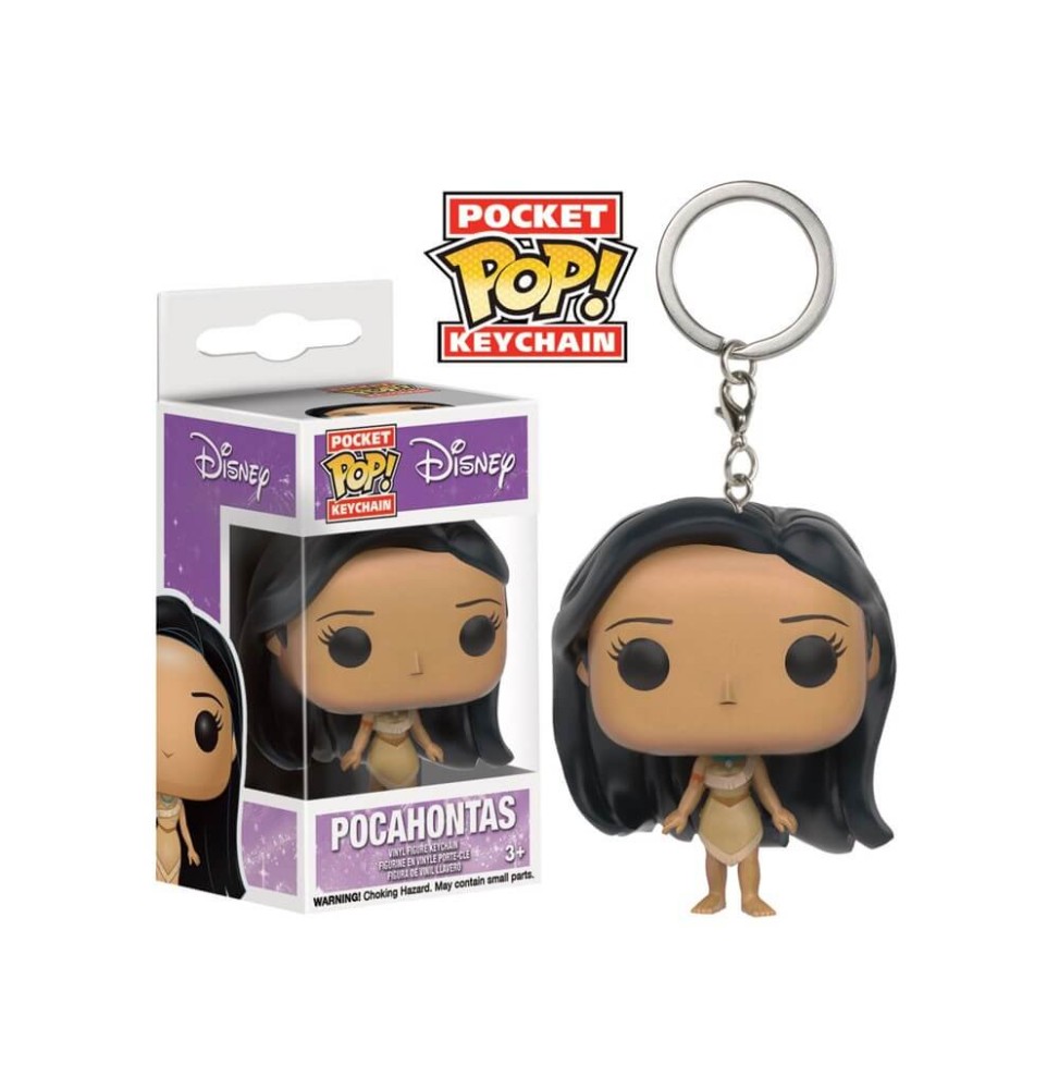 Porte Clé Disney - Pocahontas Pocket Pop 4cm