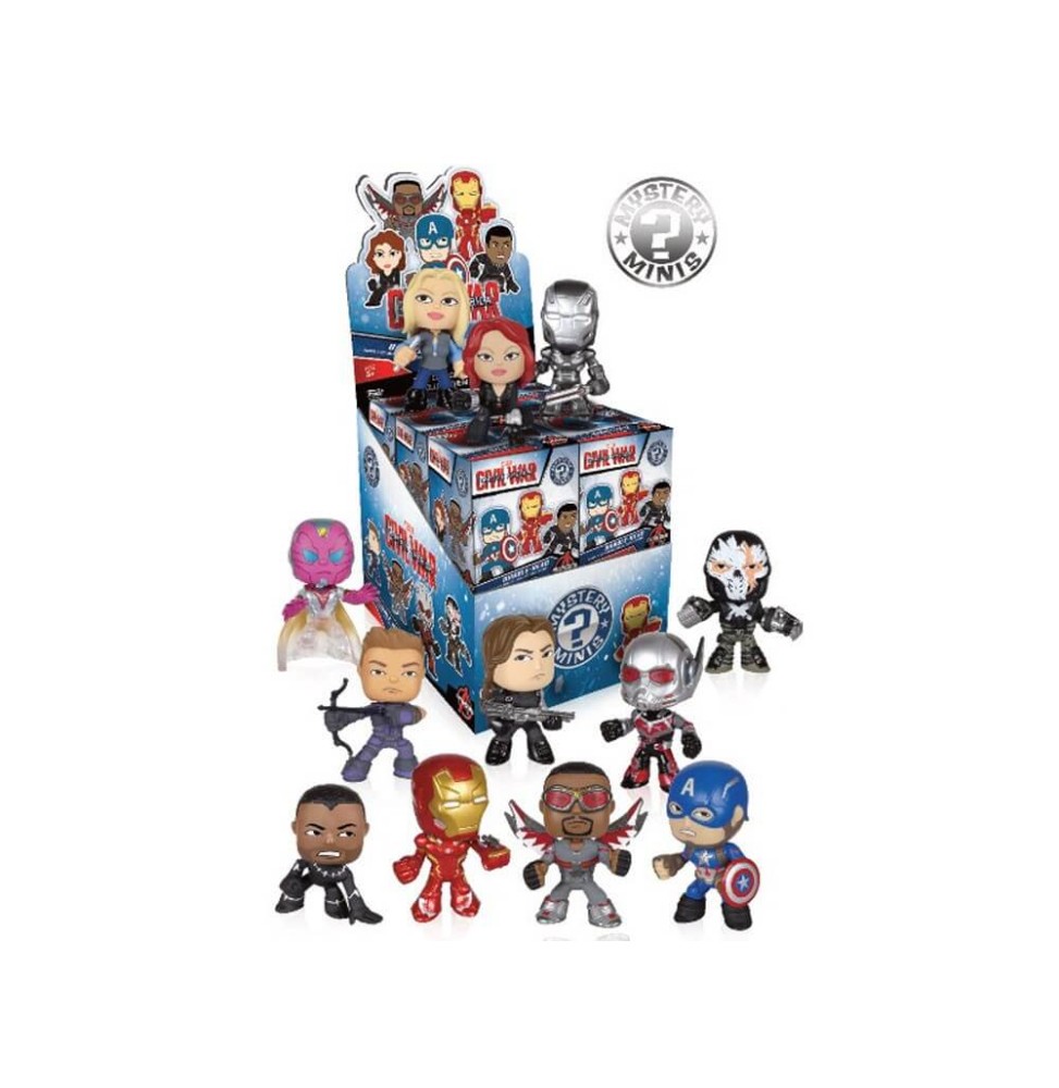 Figurine Marvel Civil War Variant Edition Mystery Minis -1 boîte au hasard