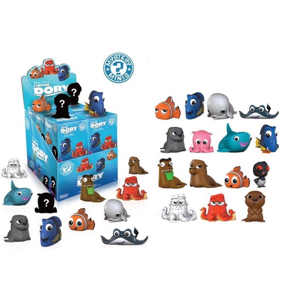 Figurine Disney Mystery Minis Finding Dory - 1 boîte au hasard