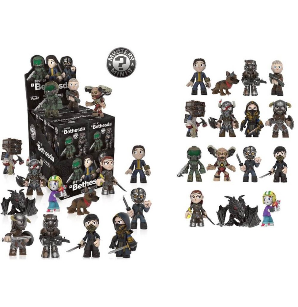 Figurine Bethesda All Stars Mystery Minis - 1 boîte au hasard