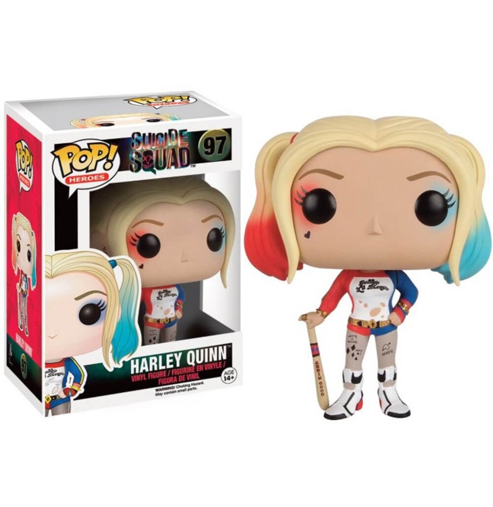 Figurine DC Heroes Suicide Squad - Harley Quinn Pop 10cm