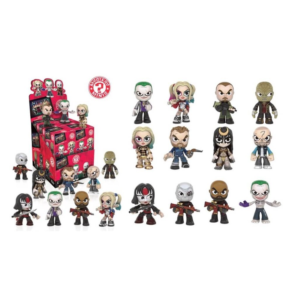 Figurine DC Heroes Suicide Squad Mystery Minis - 1 boîte au hasard