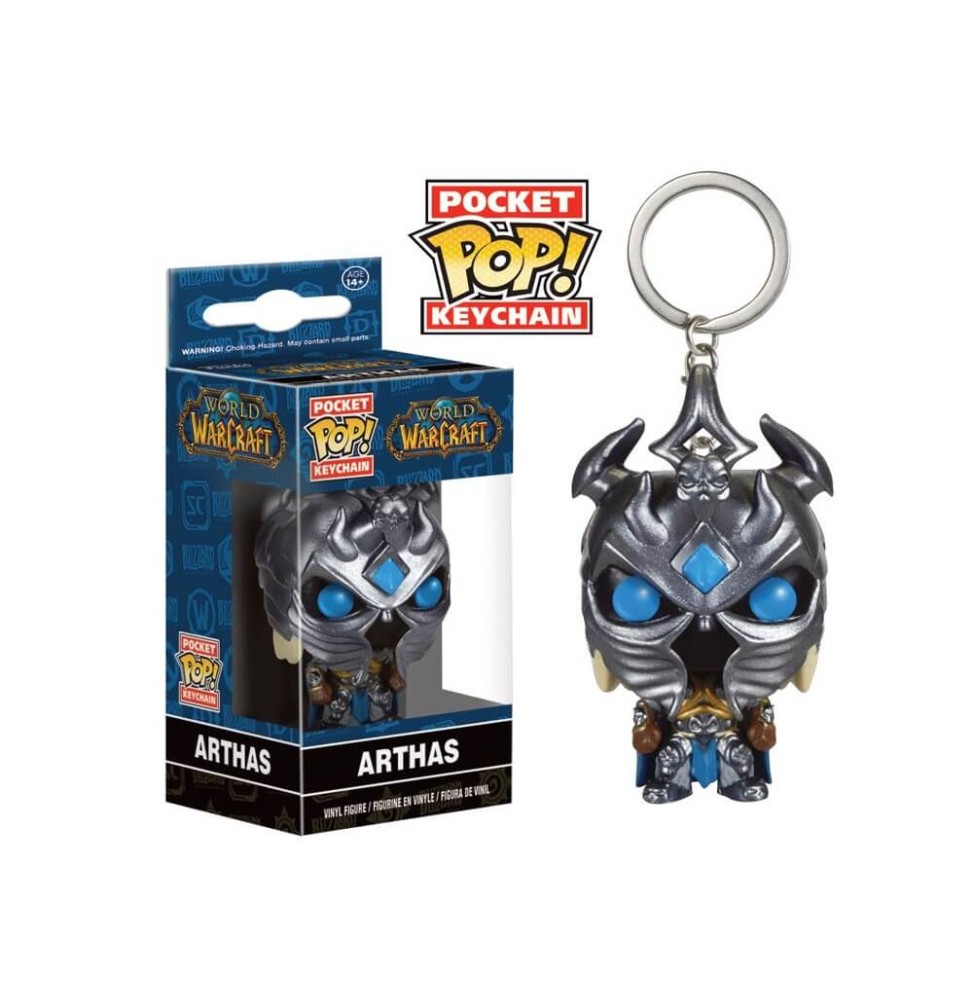 Porte Clé World of Warcraft - Arthas Pocket Pop 4cm