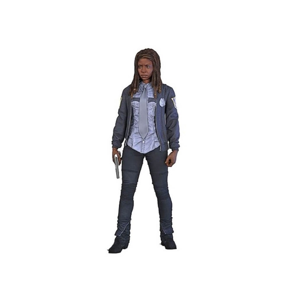 Figurine Walking Dead - Serie 9 Michonne Police uniforme McFarlane 13cm