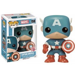 Figurine Marvel - Captain America 75Th Anniv Sepia Exclu Pop 10cm